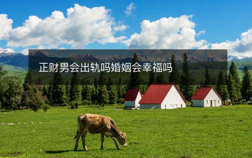 正財(cái)男會(huì)出軌嗎婚姻會(huì)幸福嗎