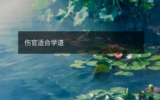 傷官適合學(xué)道