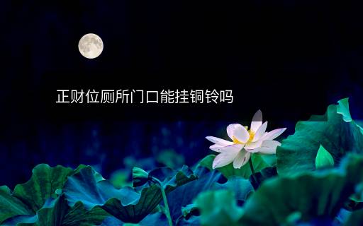 正財(cái)位廁所門口能掛銅鈴嗎