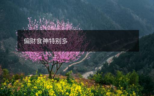 偏財(cái)食神特別多