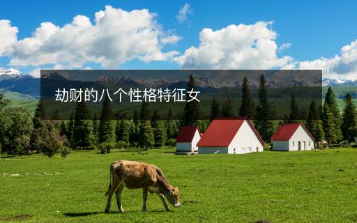 劫財?shù)陌藗€性格特征女