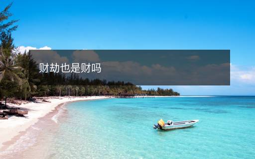 財(cái)劫也是財(cái)嗎