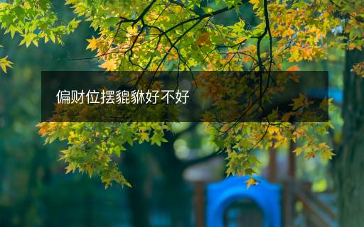 偏財位擺貔貅好不好