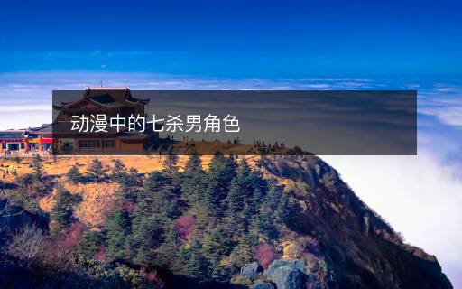 動(dòng)漫中的七殺男角色